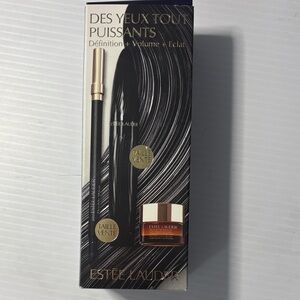 ESTEE LAUDER Onyx 24H Waterproof, Mascara, Eye Pencil and Night Repair Crème-NIB